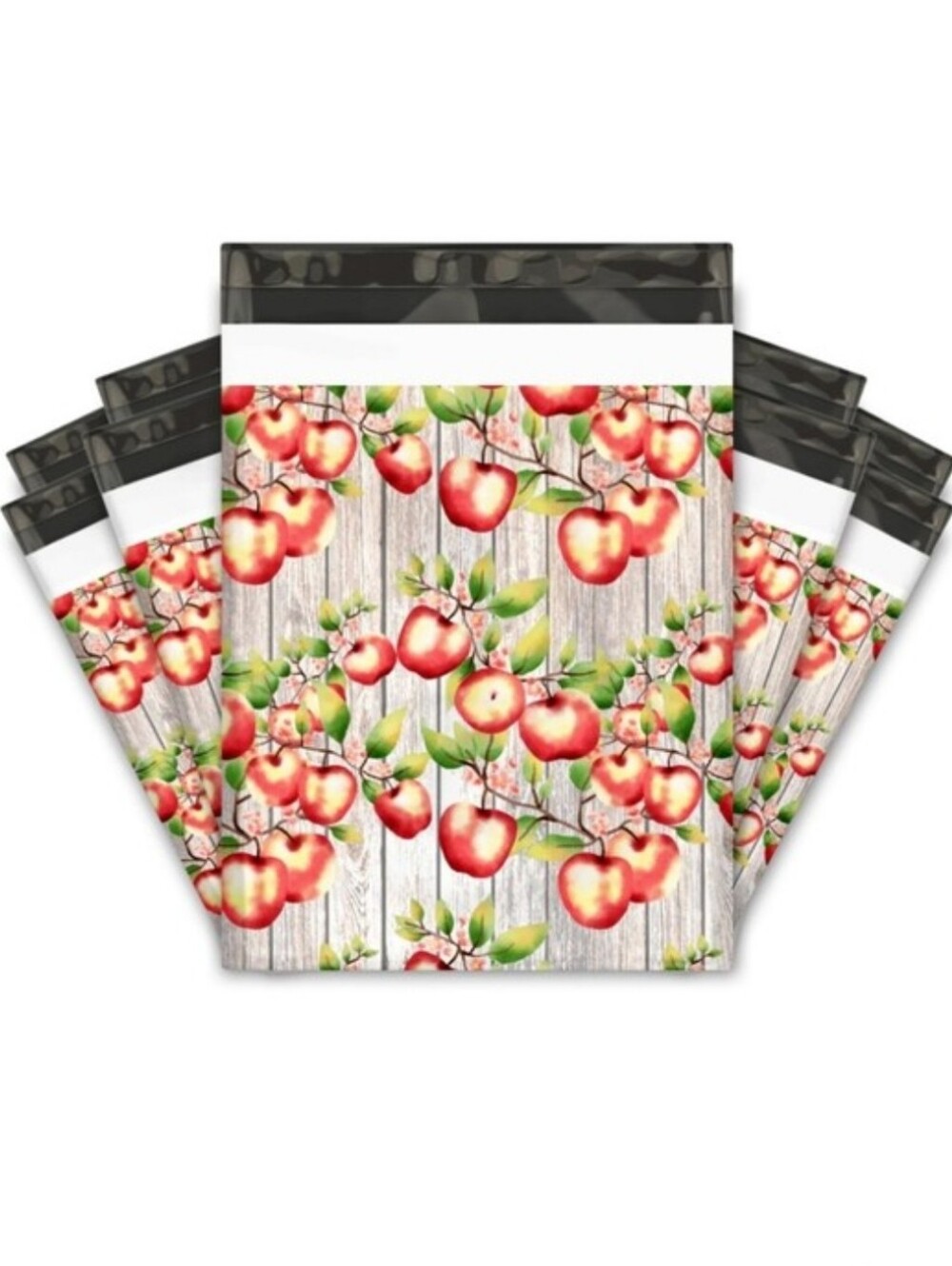 100ct. 10x13 APPLES 🍎 POLY MAILERS